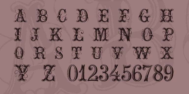 34 Best Tattoo Fonts Templatepocket