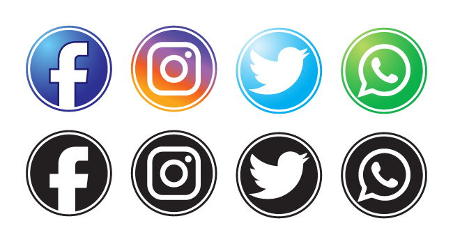 social media icons png