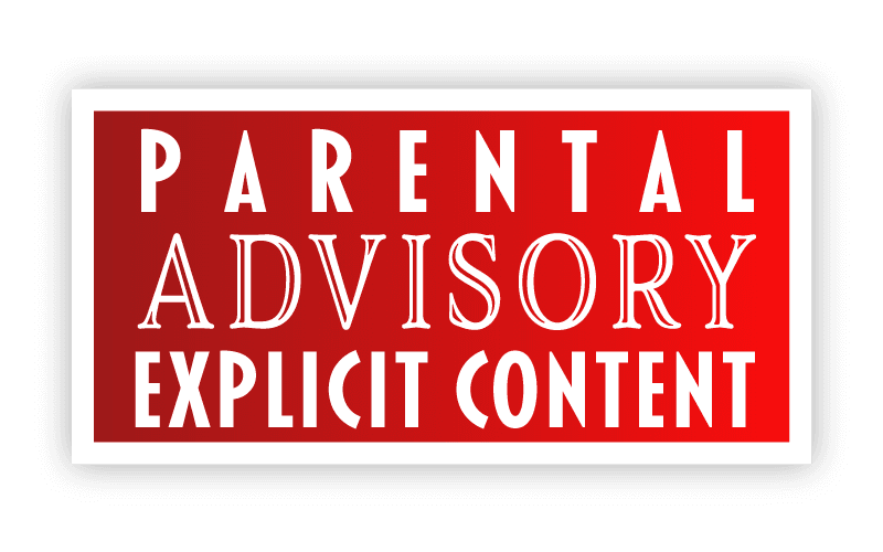 parental advisory sticker