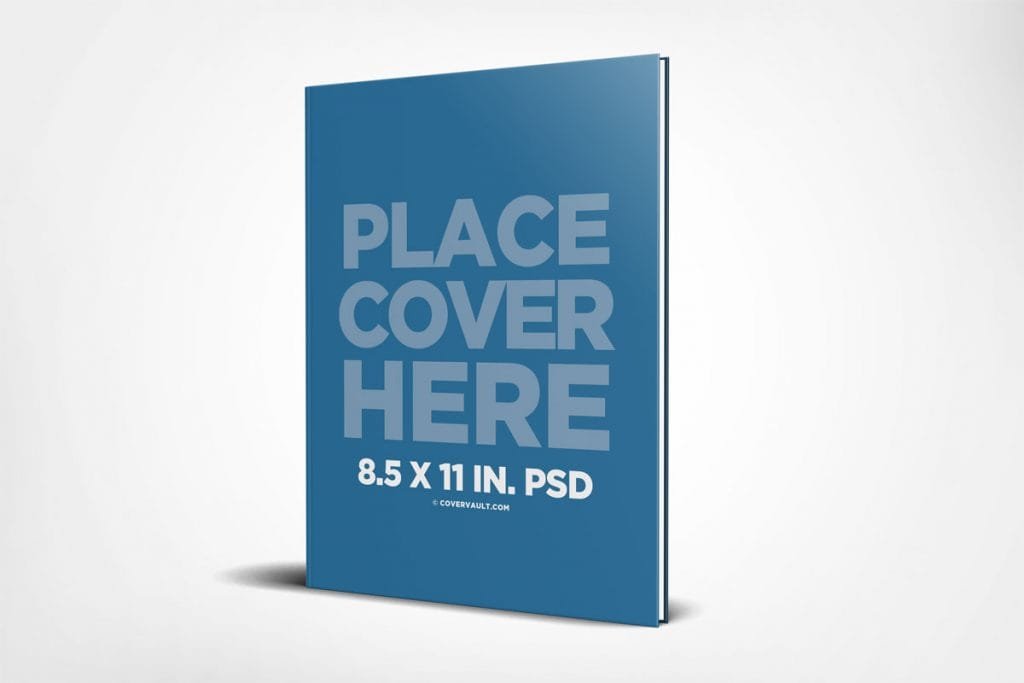 8.5 x 11 Book, Brochure and Paper Mockups - TemplatePocket